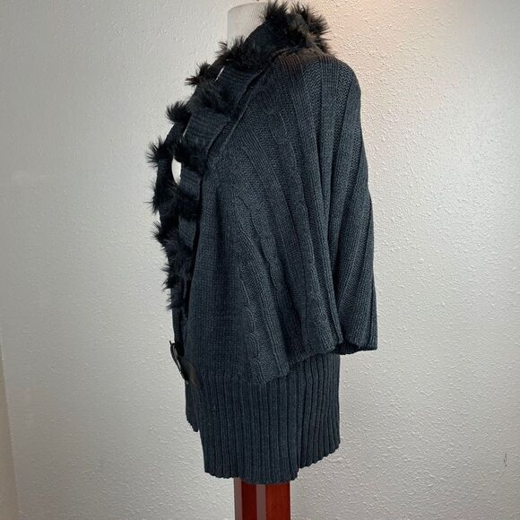 NWT RXB Black Cardigan Sweater Size XL - Picture 4 of 10